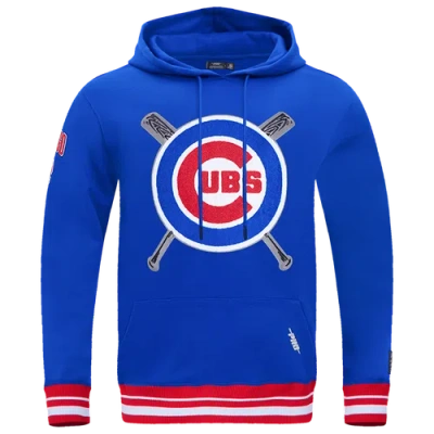 Pro Standard Mens  Cubs Mash Up Rib Flc Po Hoodie In Multi