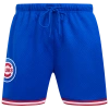 Pro Standard Mens  Cubs Mesh Basketball Shorts In Royal/multi