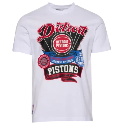 Pro Standard Mens  Detroit Pistons S/s Flex T-shirt In White