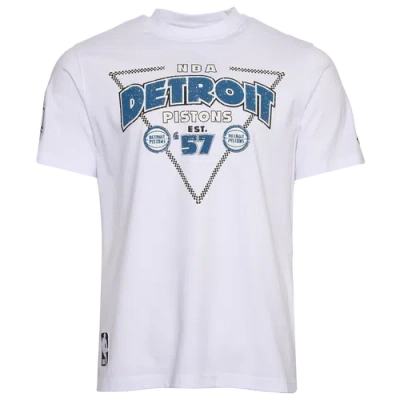 Pro Standard Mens  Detroit Pistons S/s Flex T-shirt In White