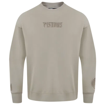 Pro Standard Mens  Detroit Pistons Sweatshirt In Brown