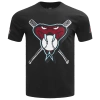 Pro Standard Mens  Diamondbacks Mash Up M Sj Tee In Black