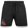 Pro Standard Mens  Diamondbacks Mesh Basketball Shorts In Black/multi