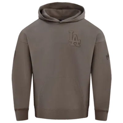 Pro Standard Mens  Dodgers Pullover Hoodie In Brown