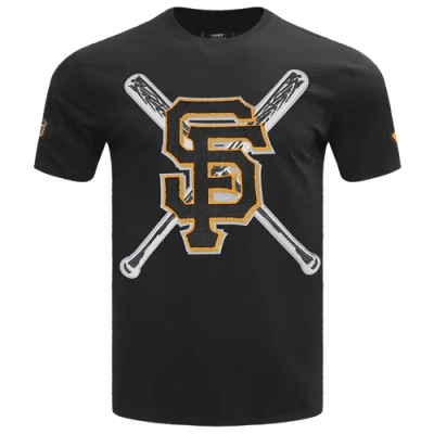 Pro Standard Mens  Giants Mash Up Sj Tee In Black