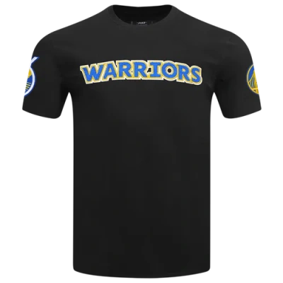 Pro Standard Mens  Golden State Warriors Tee In Black