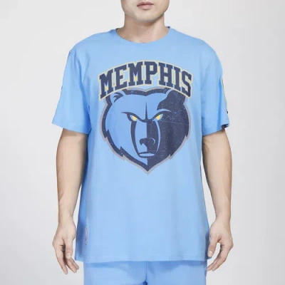 Pro Standard Mens  Grizzlies Crackle Sj T-shirt In Blue