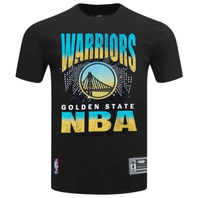 Pro Standard Mens  Gsw Electric Blue S/s Flex T-shirt In Black