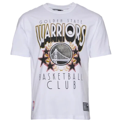 Pro Standard Mens  Gsw Empire Pro Drop Shoulder T-shirt In White