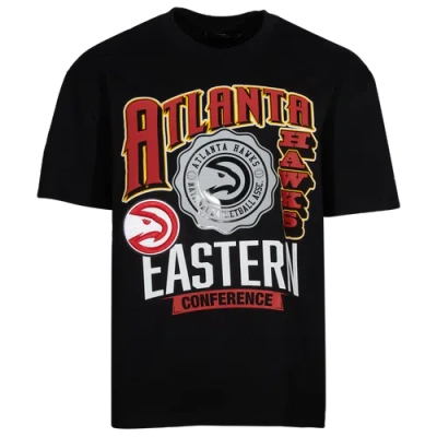 Pro Standard Mens  Hawks Antique Ds T-shirt In Black/multi