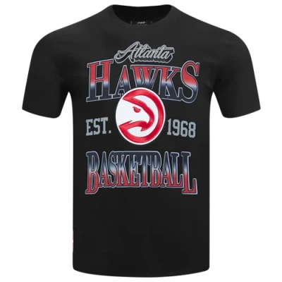Pro Standard Mens  Hawks Bred T-shirt In Black/red