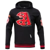 Pro Standard Mens  Hawks Mash Up Rib Flc Po Hoodie In Black