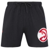 Pro Standard Mens  Hawks Souvenir Mesh Shorts In Black/red