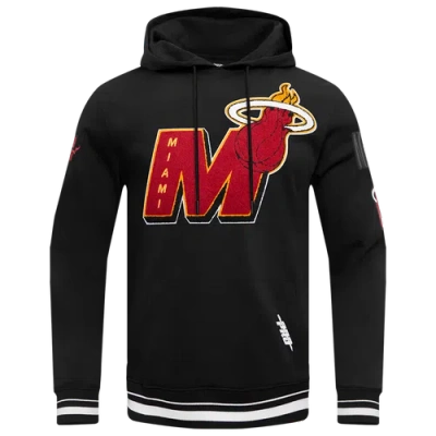 Pro Standard Mens  Heat Mash Up Rib Flc Po Hoodie In Black