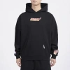 Pro Standard Mens  Heat Os Letters Fleece P/o Hoodie In Black/black