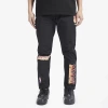 Pro Standard Mens  Heat Os Letters Woven Pants In Black/black