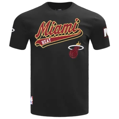 Pro Standard Mens  Heat Script Tail Sj Tee In Black