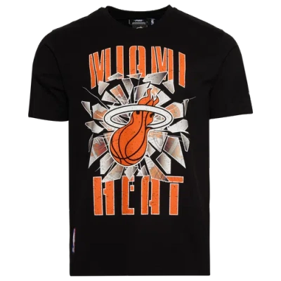 Pro Standard Mens  Heat Shattered Backboard T-shirt In Black
