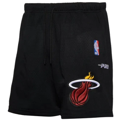 Pro Standard Mens  Heat Souvenir Mesh Shorts In Black/red