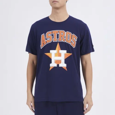 Pro Standard Mens  Houston Astros Gtp Sj T-shirt In Navy/orange