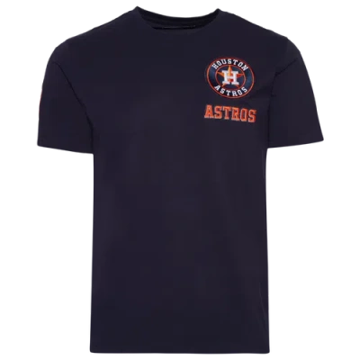 Pro Standard Mens  Houston Astros Postage Sj T-shirt In Blue