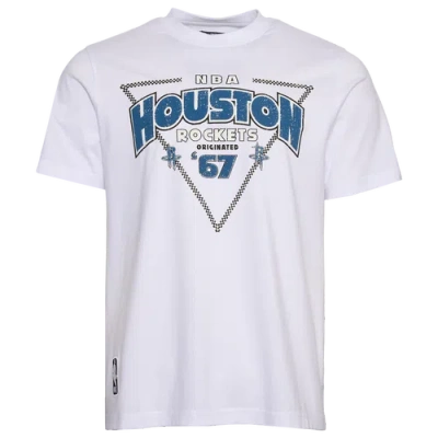 Pro Standard Mens  Houston Rockets S/s Flex T-shirt In White