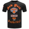 Pro Standard Mens  Knicks Old English Sj Tee In Black