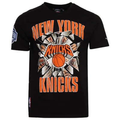 Pro Standard Mens  Knicks Shattered Backboard T-shirt In Black
