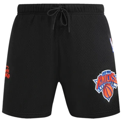 Pro Standard Mens  Knicks Souvenir Mesh Shorts In Orange/black