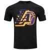Pro Standard Mens  Lakers Mash Up Sj Tee In Black