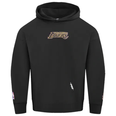 Pro Standard Mens  Lakers Pullover Hoodie In Black