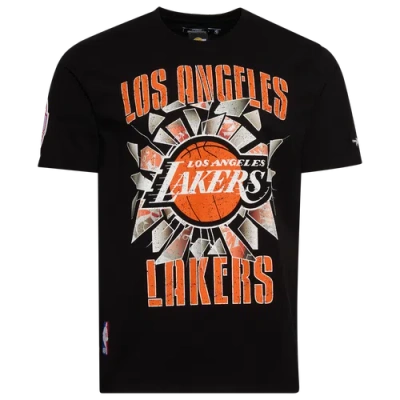 Pro Standard Mens  Lakers Shattered Backboard T-shirt In Black