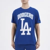 Pro Standard Mens  Los Angeles Dodgers Gtp Sj T-shirt In White/blue