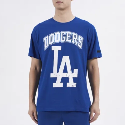 Pro Standard Mens  Los Angeles Dodgers Gtp Sj T-shirt In White/blue