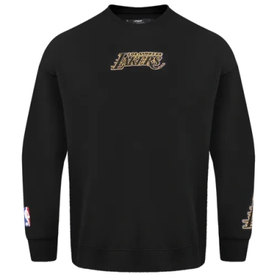 Pro Standard Mens Los Angeles Lakers  Los Angeles Lakers Sweatshirt In Black