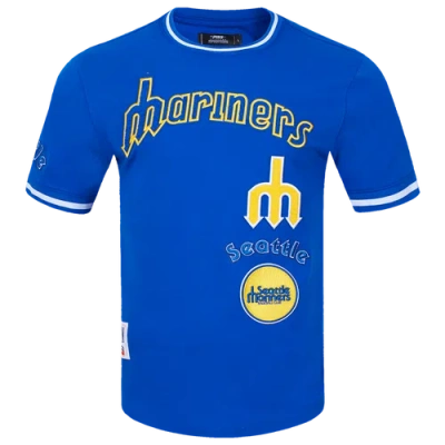 Pro Standard Mens  Mariners Retro Classic Dk Tee V2 In Blue