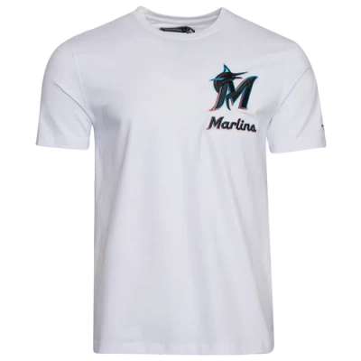 Pro Standard Mens  Marlins Championships Sj T-shirt In White