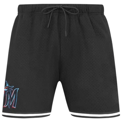 Pro Standard Mens  Marlins Mesh Basketball Shorts