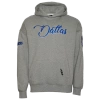 Pro Standard Mens  Mavericks Cs Drop Shoulder Pullover Hoodie In Grey/blue