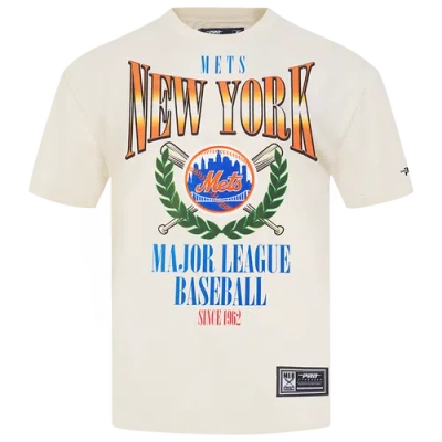 Pro Standard Mens  Mets Around The World Cj Drop Shoulder T-shirt
