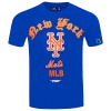 Pro Standard Mens  Mets Old English Sj Tee In Blue