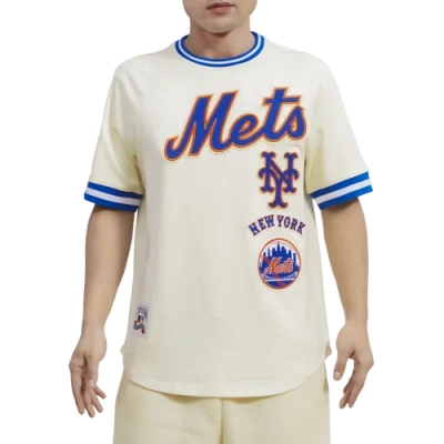 Pro Standard Mens  Mets Retro Classic Dk Tee In Neutral