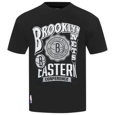 Pro Standard Mens  Nets Antique Ds T-shirt In Black/multi