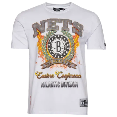 Pro Standard Mens  Nets Cement Sj T-shirt In White