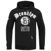 Pro Standard Mens Brooklyn Nets  Nets Old English Flc Po Hoodie In Black