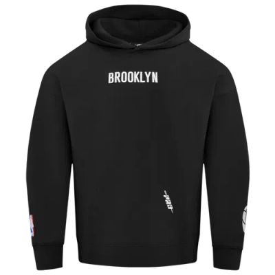 Pro Standard Mens  Nets Pullover Hoodie In Black