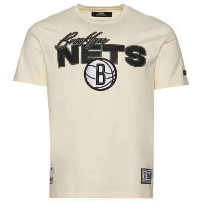 Pro Standard Mens  Nets World Of Basketball T-shirt In Eggshell/multi