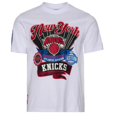 Pro Standard Mens  New York Knicks S/s Flex T-shirt In White