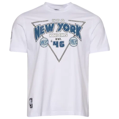 Pro Standard Mens  New York Knicks S/s Flex T-shirt In White