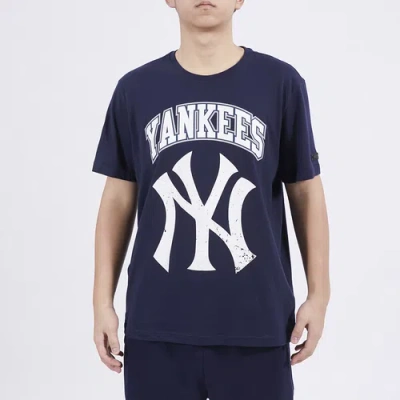 Pro Standard Mens  New York Yankees Gtp Sj T-shirt In Navy/white